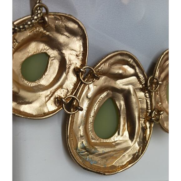 VTG 3-piece Combo: Vintage Necklace, Roll-on Bracelet and Clip-on Earrings - Picture 6 of 9